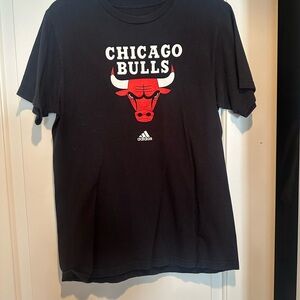 Adidas Black Chicago Bulls Tee